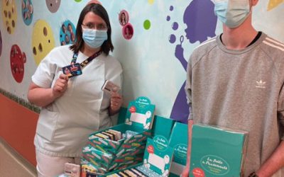 L’association « Les rêves de Lucas » fait don à la pédiatrie
