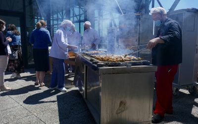 Repas festif pour remercier les agents du CHC