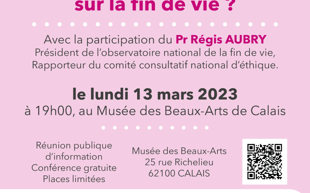 Réunion publique d&rsquo;information sur la fin de vie