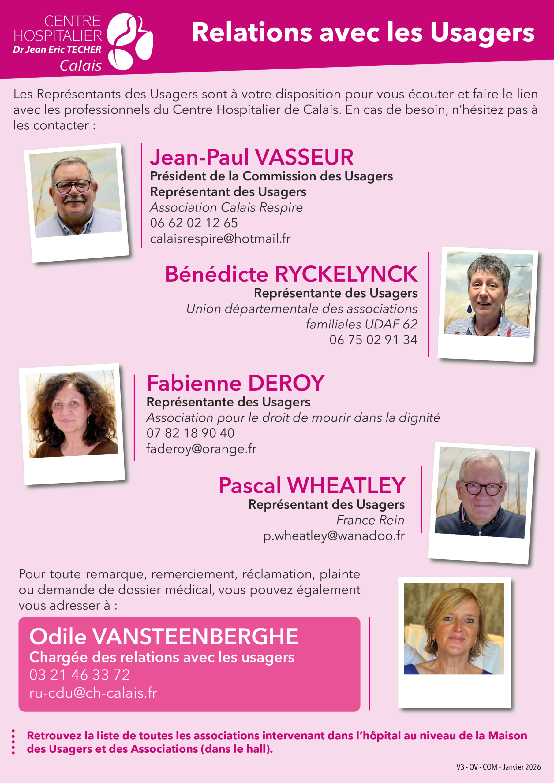 AFFICHE - relations usagers